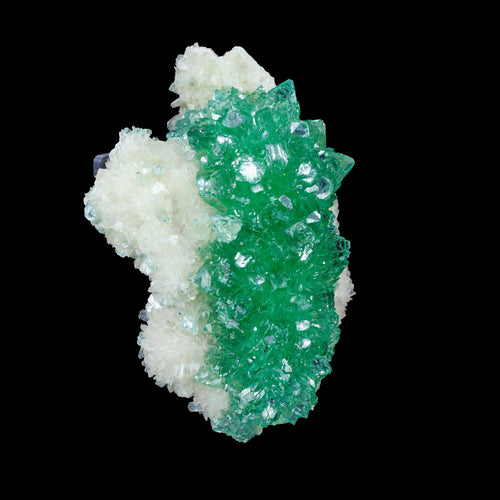 Green Apophyllite sharp terminated Natural Mineral Specimen USA # B 7049