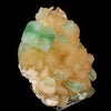 Green Apophyllite with Stilbite Natural Mineral Specimen # B 6046