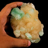 Green Apophyllite with Stilbite Natural Mineral Specimen # B 6046
