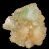 Green Apophyllite with Stilbite Natural Mineral Specimen # B 6158
