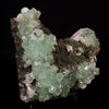 Green Apophyllite with Stilbite Natural Mineral Specimen # B 6726
