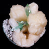Green Apophyllite with Stilbite Natural Mineral Specimen # B 6850
