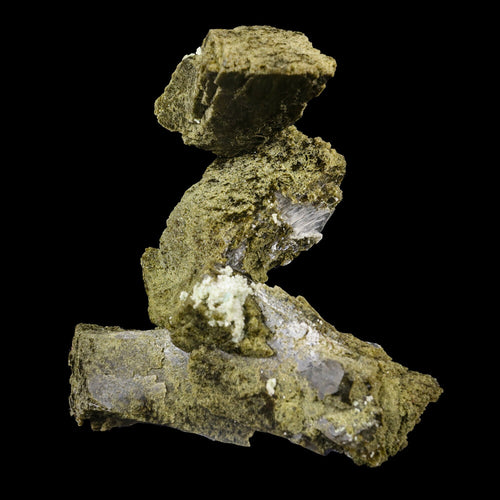 Green Heulandite Natural Mineral Specimen USA  # B 7015