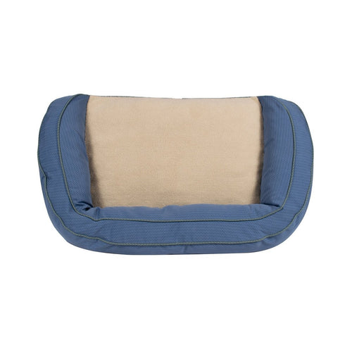 GreenDog Bolster Bed- Checkered Wave