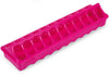Plastic Ground Chicken Feeder – Chick Feeders, Hinged Lid, Durable Outdoor Poultry Feeder