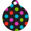 Gumballs Polka Dot HD Dog ID Tag