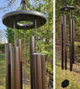 Amish Handmade Wind Chimes 37”–53” – Deep Tone Aluminum Outdoor Chimes