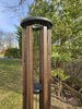 Amish handmade Wind Chimes 48”–80” – Square Aluminum Deep Tone Outdoor Chimes for Meditation & Garden Ambience