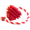 Large Rubber Heart on a String Toy