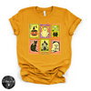 Halloween Stamps Tee | Vintage Spooky Postage Graphic T-Shirt