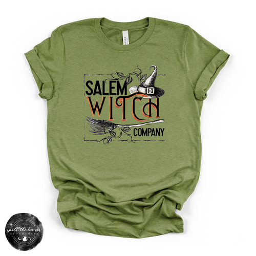 Salem Witch Company Tee | Vintage Witchy Graphic T-Shirt