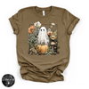 Ghostly Pumpkin Tee | Cute Spooky Halloween Graphic T-Shirt