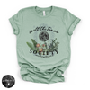 Spill The Tea Sis Society Tee | Witchy Community Graphic T-Shirt