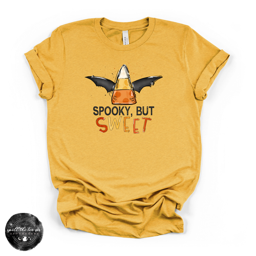 Spooky But Sweet Tee | Cute Halloween Ghost Graphic T-Shirt