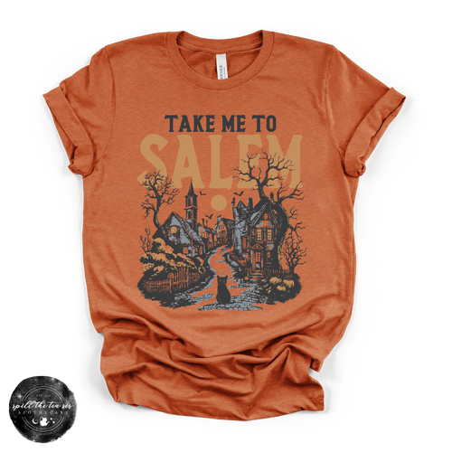 Take Me to Salem Tee | Witchy New England Graphic T-Shirt