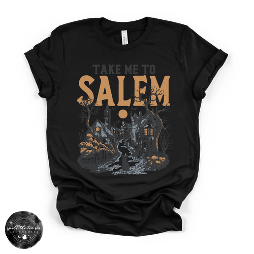 Take Me to Salem Tee | Witchy New England Graphic T-Shirt