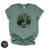 Four Dancing Witches Tee | Moonlit Coven Graphic T-Shirt