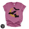 Bat Trio Tee | Cute Halloween Bat Graphic T-Shirt