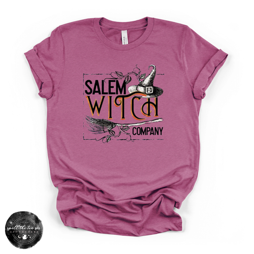 Salem Witch Company Tee | Vintage Witchy Graphic T-Shirt