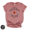 Queen of Hearts Society Tee | Romantic Gothic Graphic T-Shirt
