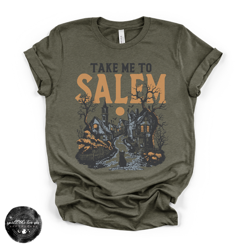 Take Me to Salem Tee | Witchy New England Graphic T-Shirt