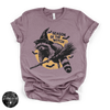 Season of the Witch Raccoon Tee | Witchy Trash Panda Halloween Graphic T-Shirt