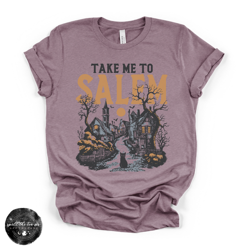 Take Me to Salem Tee | Witchy New England Graphic T-Shirt