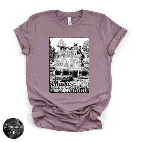 Big Book of Magic Tee | Witchy Spell Book Graphic T-Shirt