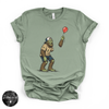 Zombie Bigfoot Tee | Funny Undead Sasquatch Halloween Graphic T-Shirt