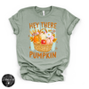 Hey There Pumpkin Tee | Cute Fall Pumpkin Graphic T-Shirt