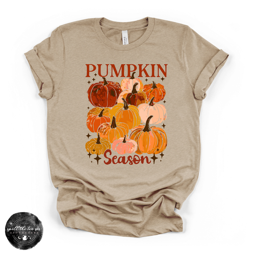 Pumpkin Season Tee | Cozy Fall Graphic T-Shirt