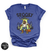 Spooky Season Bigfoot Alien Crossover Tee | Funny Cryptid Halloween Graphic T-Shirt