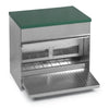 Heavy Duty Covered Treadle Feeder With Lid – 44 lb Capacity for Chickens & Ducks