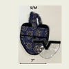 Hen Holster Bird Diaper/Harness (Hand-Made in USA) with Removable Vinyl Liner
