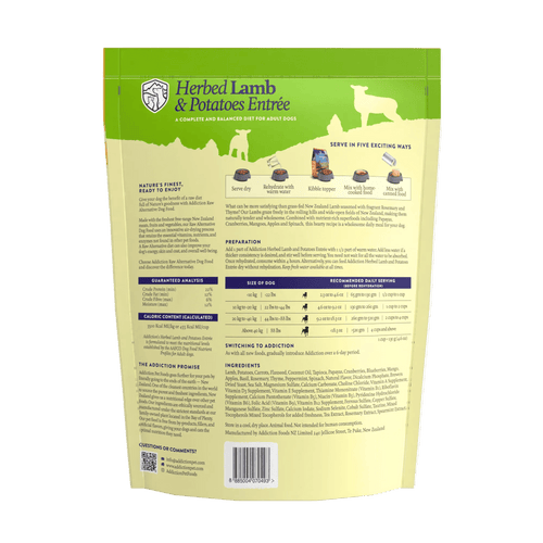 Herbed Lamb & Potatoes Air-Dried Dog Food