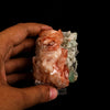 Heulandite Bow with Calcite and Apophyllite Natural Mineral Specimen # B 6538