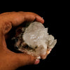 Heulandite Bow with Calcite and Apophyllite Natural Mineral Specimen # B 6538