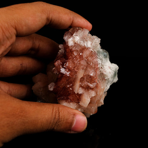 Heulandite Bow with Stilbite Natural Mineral Specimen # B 6223
