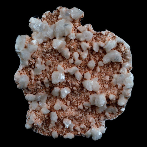 Heulandite Crystals on Brown Matrix Natural Mineral Specimen  # B 4578