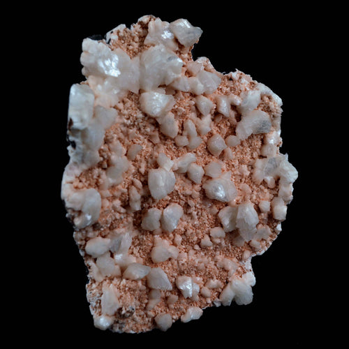 Heulandite Crystals on Brown Matrix Natural Mineral Specimen  # B 4578