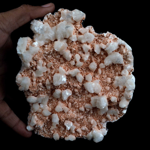 Heulandite Crystals on Brown Matrix Natural Mineral Specimen  # B 4578