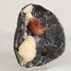 Heulandite Petals with Stilbite in Chalcedony geode Natural Mineral Specimen # B 6608