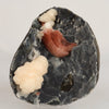 Heulandite Petals with Stilbite in Chalcedony geode Natural Mineral Specimen # B 6608