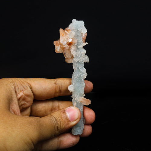 Heulandite with Chalcedony Natural Mineral Specimen #TC24-28