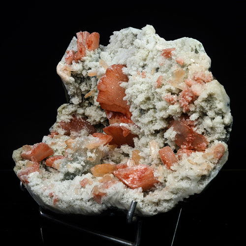 Heulandite with Chalcedony Natural Mineral Specimen #TC24-29