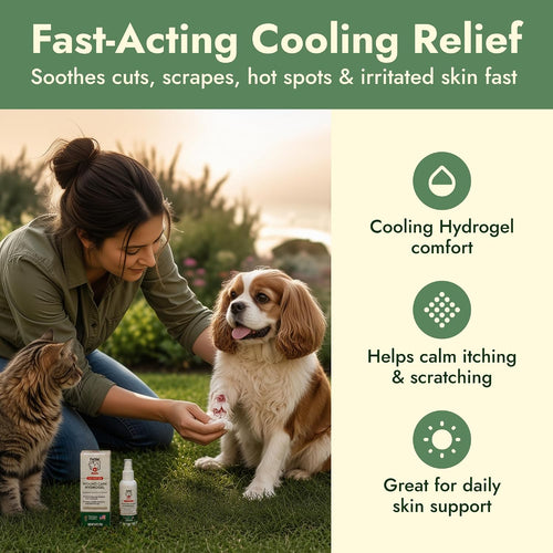 PetVet Medic® Hydrogel Wound Care for Dogs & Cats, all animals – 3 oz