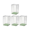 Acrylic Display Case 4PCS Upgraded Large 125mm Clear Blind Box Display Case - Dustproof Acrylic Organizer