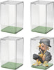 Acrylic Display Case 4PCS Upgraded Large 125mm Clear Blind Box Display Case - Dustproof Acrylic Organizer
