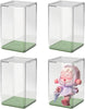 Acrylic Display Case 4PCS Upgraded Large 125mm Clear Blind Box Display Case - Dustproof Acrylic Organizer