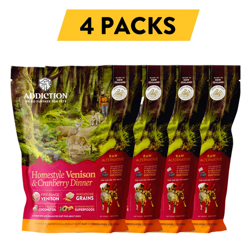 Homestyle Venison & Cranberry Dinner Air-Dried Dog Food